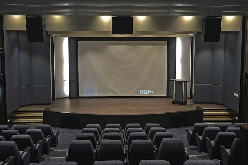 Axiom Line Array Enhances Asia Auditorium